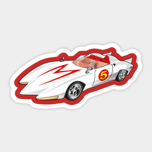 1967 Mach 5 Sticker